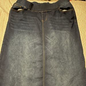 Denim skirt